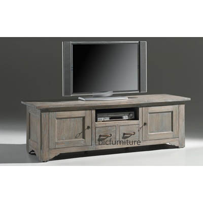 Classic Design Low Tv Cabinet In Teak Wood