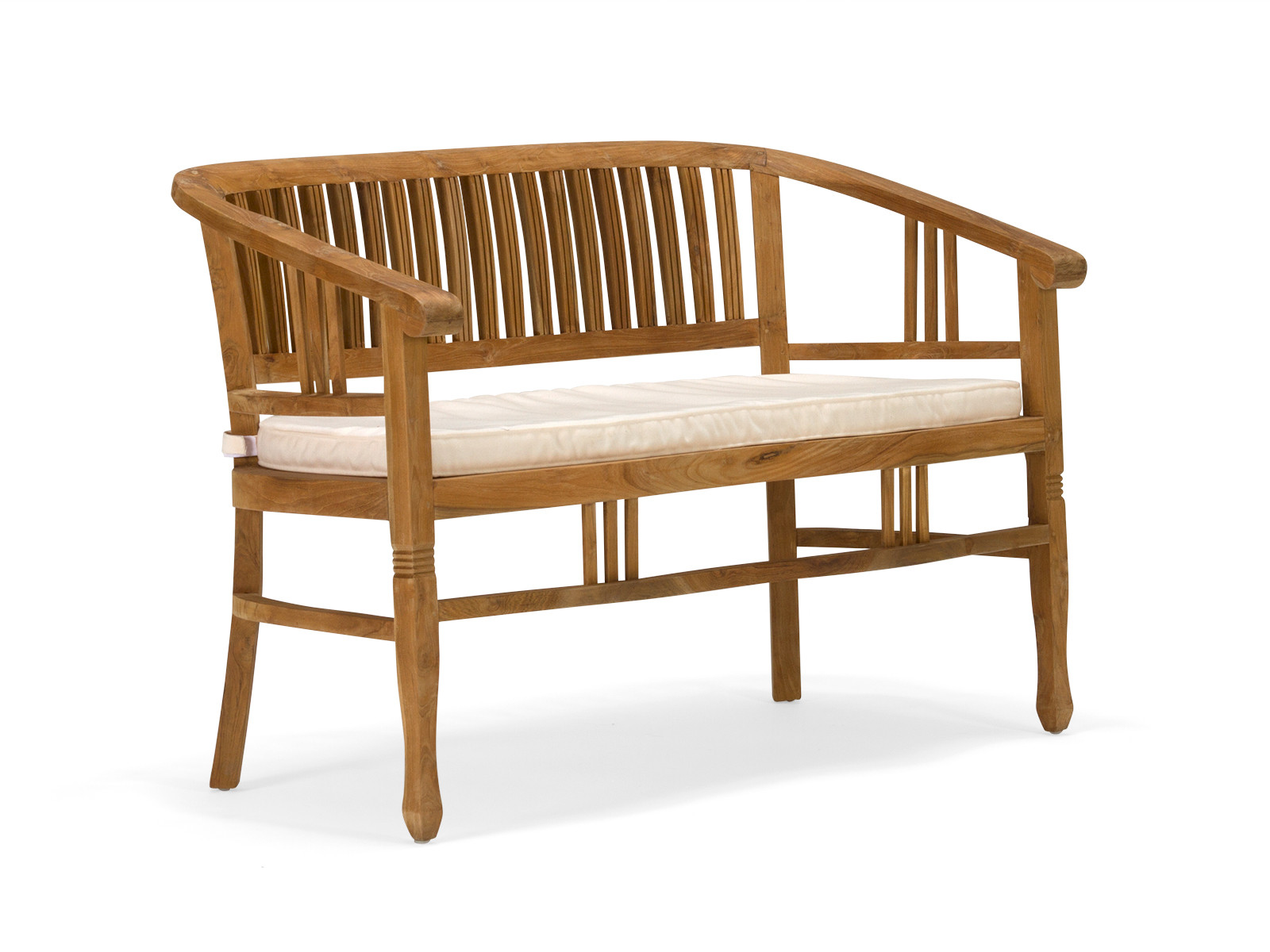Ws 83 Sleek Teakwood Bench Sofa Details Bic Furniture India