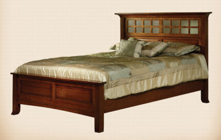 Oakwood bed without storage (OAK BED 126) – Genuine Teakwood Furniture ...
